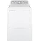 GE&reg; White 27 in. 7.2 cu. ft. Gas Dryer 