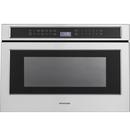 Monogram&reg; Stainless Steel 15-15/16 in. 1.2 cu. ft. 900 W Built-In Microwave 