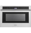 Monogram&reg; Stainless Steel 15-15/16 in. 1.2 cu. ft. 900 W Built-In Microwave 
