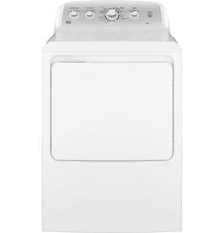 27 in. 7.2 cu. ft. Electric Dryer in White/Silver