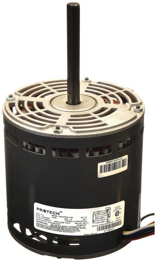 3/4 hp 4 Speed Blower Motor 
