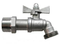 1/2 in. Stainless Steel MIP x GHT Hose Bibb