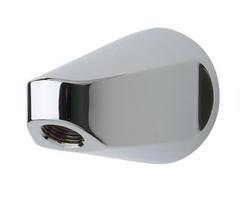 Shower Arm and Head Bracket in Polished Chrome