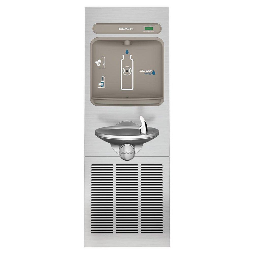 Elkay Stainless Steel Stainless Steel Indoor Bottle Filling Station 