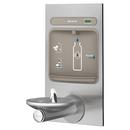 Elkay Stainless Steel Non-Filtered Non-Refrigerated Bottle Filling Station with Integral Fountain 
