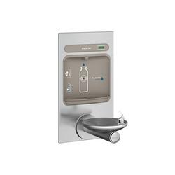 Non-Filtered Non-Refrigerated Bottle Filling Station with Integral Fountain in Stainless Steel