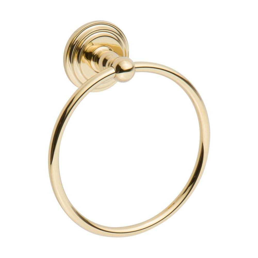 Polished Brass Towel Ring Chelsea Polished Brass 