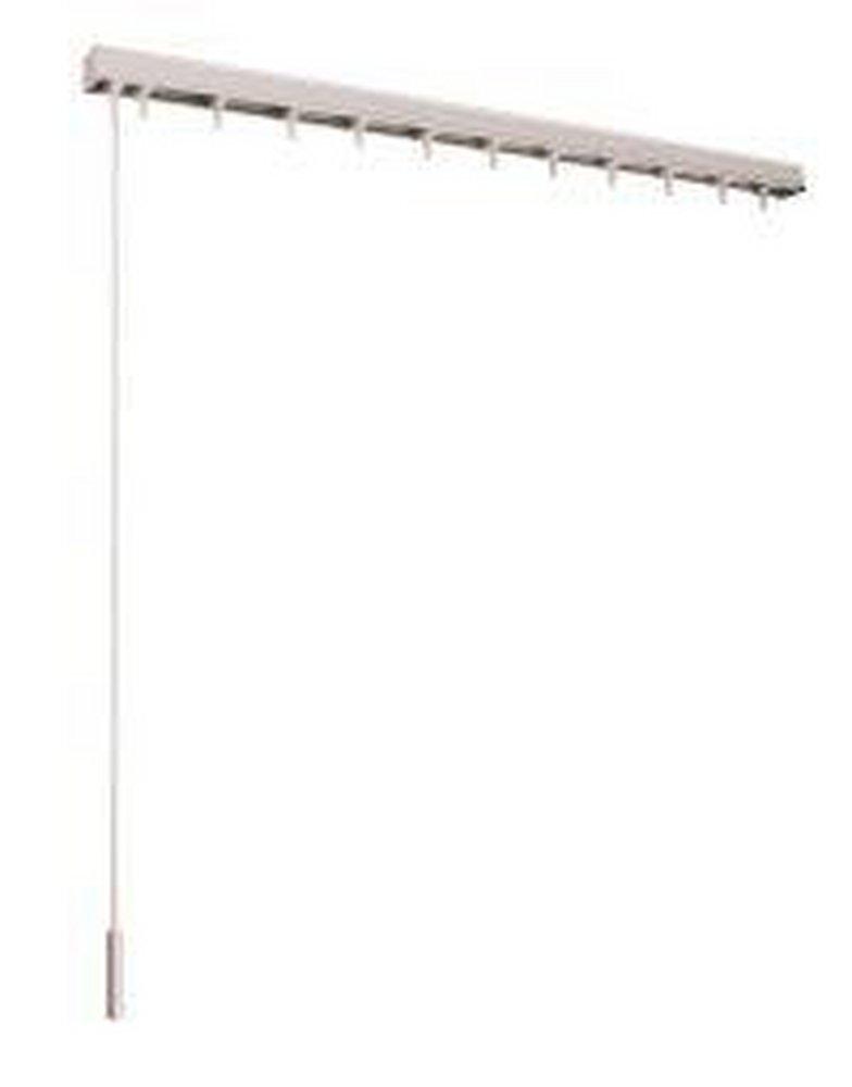 3-1/2 in. Vertical Blind Steel Headrail in Smooth White 