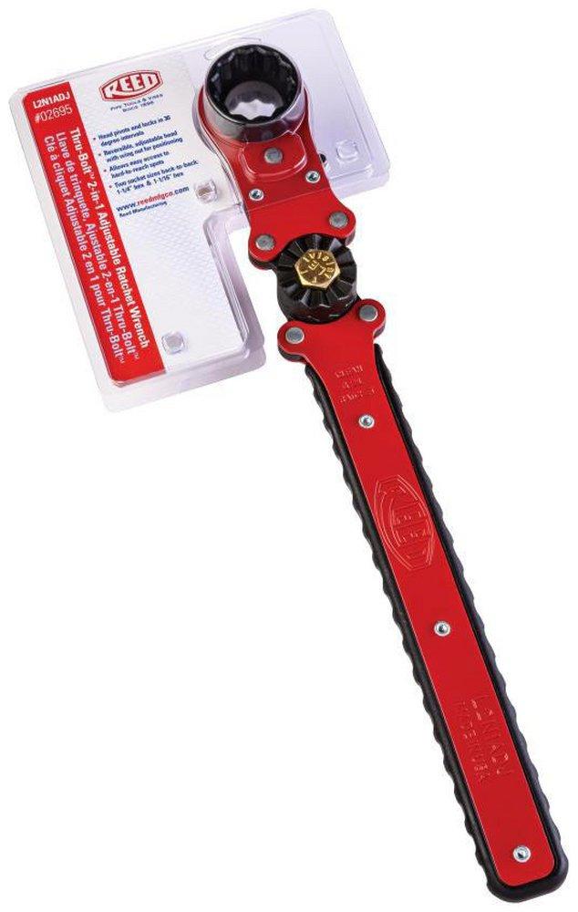 REED Red Dual Socket Wrench 