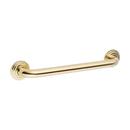 24 in. Grab Bar in Polished Brass