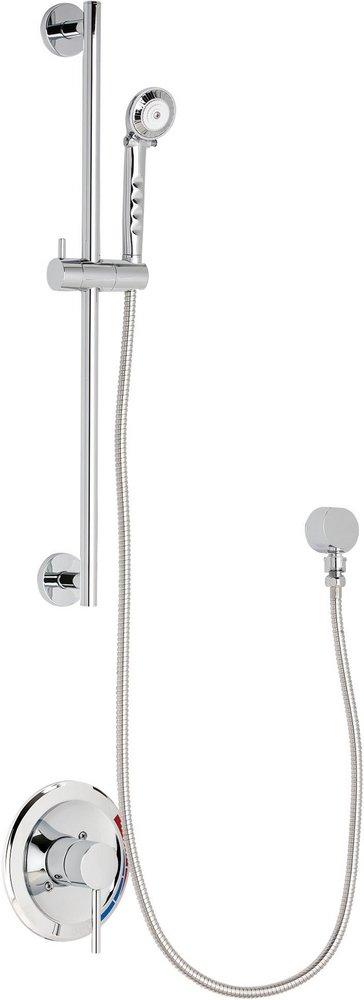 Chicago Faucets Polished Chrome Plated Single Handle Shower Faucets 