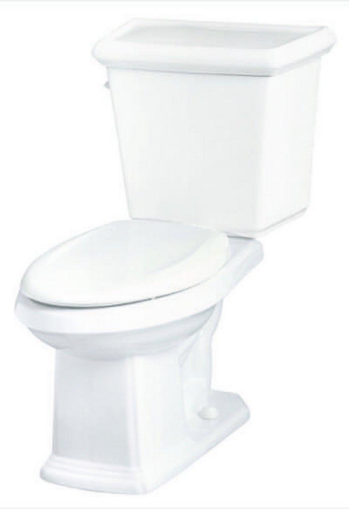 Gerber Plumbing White 1.28 gpf Elongated Floor Mount Toilet Bowl 