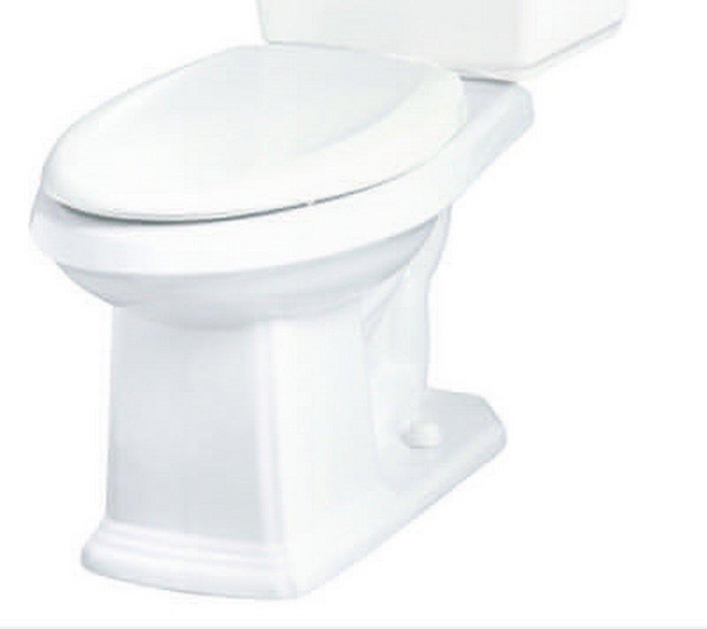 Gerber Plumbing White 1.28 gpf Elongated Floor Mount Toilet Bowl 