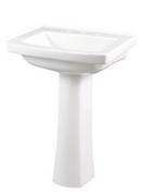 9-1/4 in. Pedestal Sink Base in White