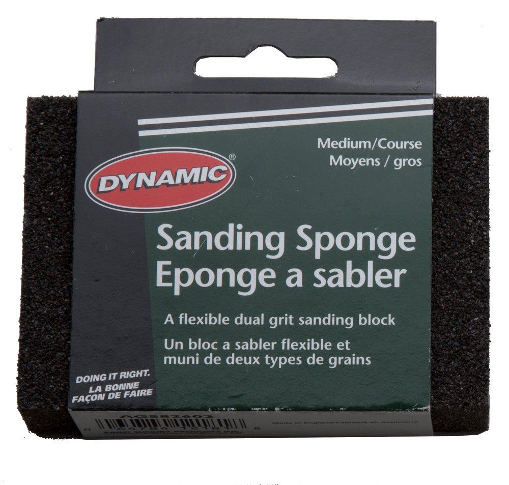 Dynamic Grey Medium/Coarse Carded Sanding Sponge 