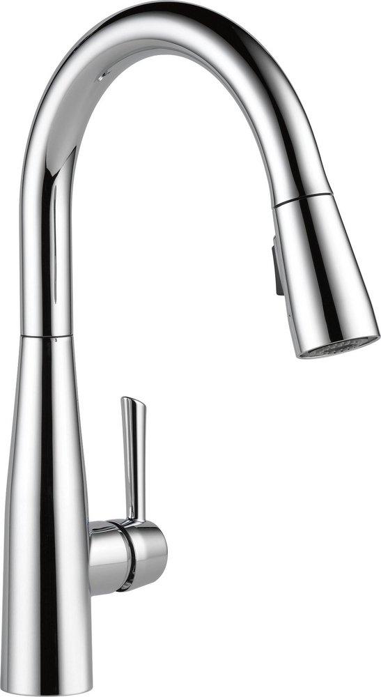 Delta Faucet Chrome Single Handle Pull Down Kitchen Faucet 