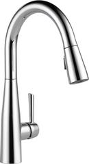 Single Handle Pull Down Kitchen Faucet in Chrome