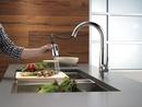 Delta Faucet Chrome Single Handle Pull Down Kitchen Faucet 