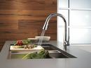 Delta Faucet Chrome Single Handle Pull Down Kitchen Faucet 