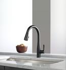 Delta Faucet Matte Black Single Handle Pull Down Kitchen Faucet 