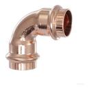 Viega Press Copper Short Radius 90 Degree Elbow with EPDM Seal 