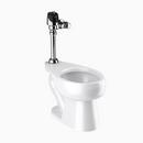 Sloan Valve White 1.1 gpf Elongated Floor Mount One Piece Toilet 