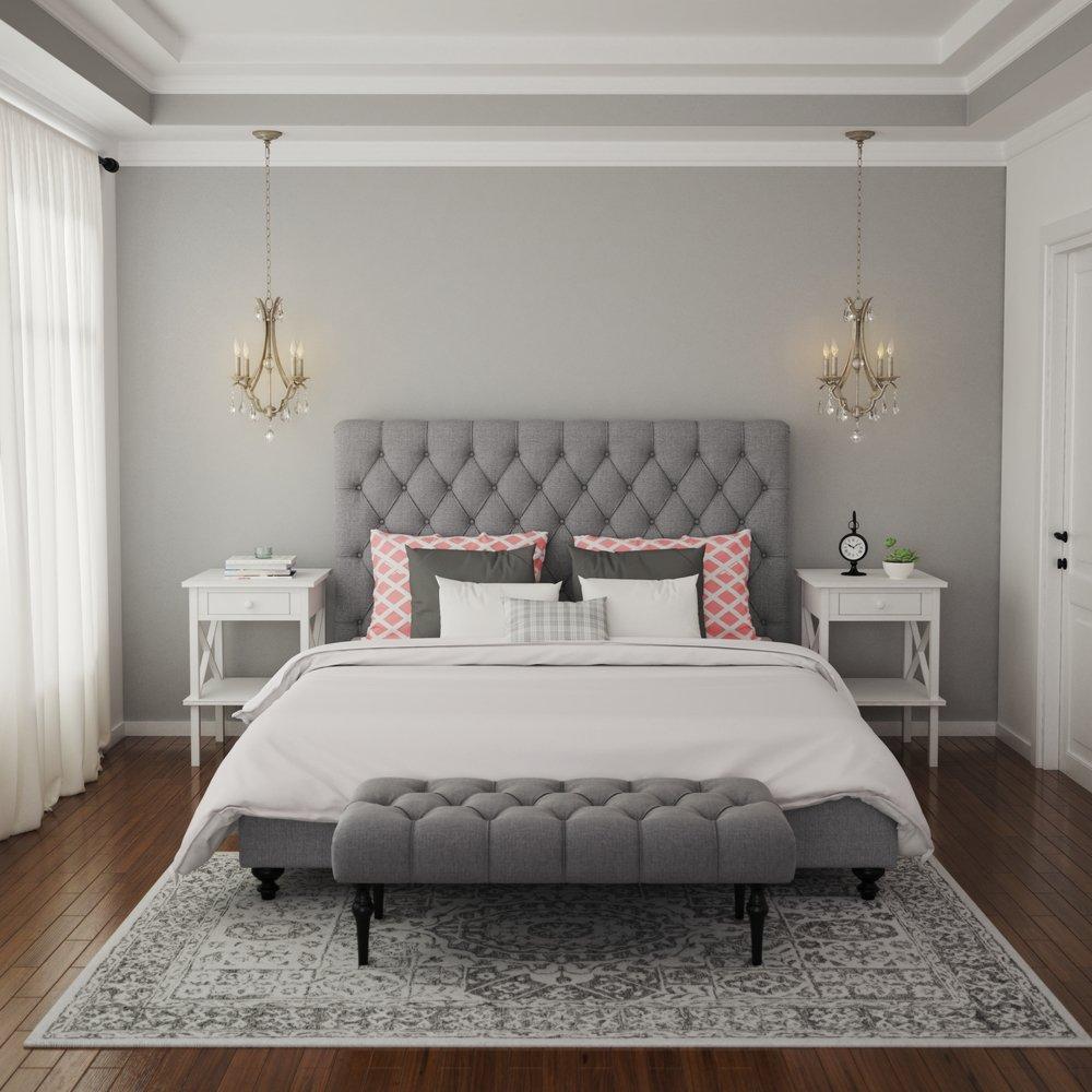 Signature Hardware Gilded Silver 60W 24 in. 4-Light Candelabra E-12 Chandlier 