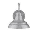 100W 9-1/8 in. 1-Light Medium E-26 Wall Sconce in Antique Pewter