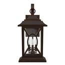 Signature Hardware Dark Bronze 60W 20-3/8 in. 3-Light Candelabra E-12 Wall Sconce 