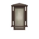 60W 11-1/4 in. 1-Light Medium E-26 Wall Sconce in Brownstone