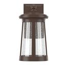 9W 12-7/8 in. 1-Light Wall Sconce in Chocolate Bronze