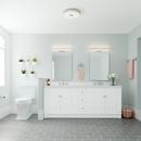 Signature Hardware Brushed Nickel 5-1/8 x 24 in. 20W 1-Light Vanity Fixture 