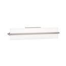 Signature Hardware Brushed Nickel 5-1/8 x 24 in. 20W 1-Light Vanity Fixture 