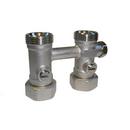 Straight Isolation Valve with O-Ring Seat for Pensotti North America DD12.16DBL Panel Radiator