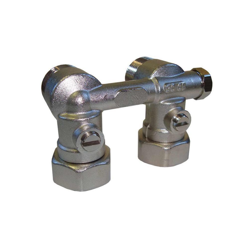 Pensotti North America Angle Isolation Valve with O-Ring 