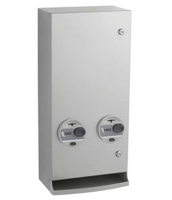 25-7/8 in. Sanitary Napkin Dispenser in Stainless Steel and Satin