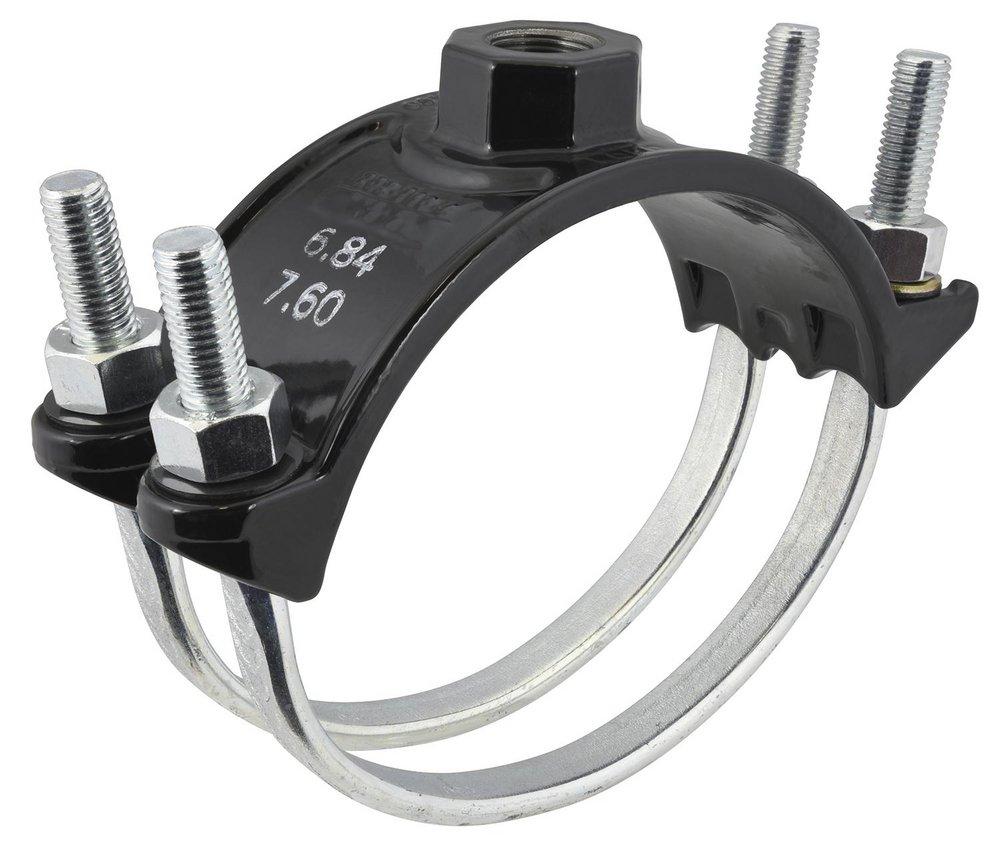 6 X 1 CC DBL STRP Stainless Steel Saddle 