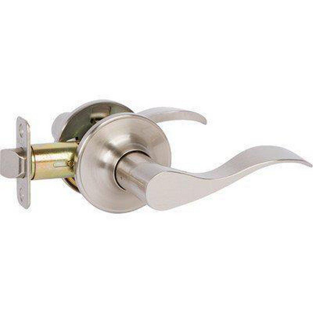 Delaney Satin Nickel Passage Door Handleset 