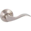 Delaney Satin Nickel Dummy Right Hand Door Handle Set 