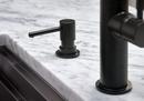 Brizo Matte Black 2-3/4 in. 13 oz. Kitchen Soap Dispenser 