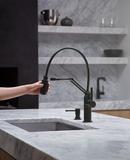 Brizo Matte Black 2-3/4 in. 13 oz. Kitchen Soap Dispenser 