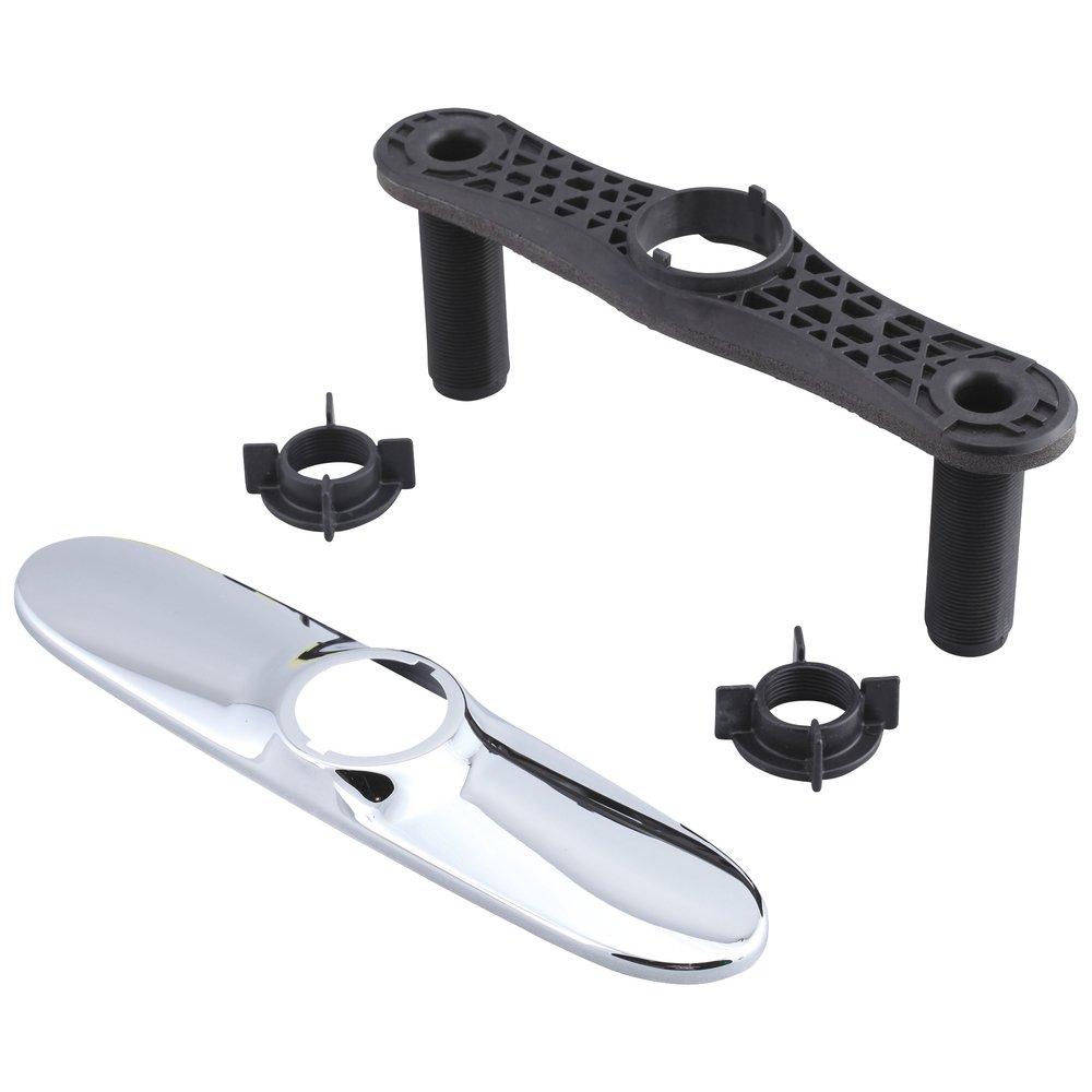 Delta Faucet Chrome Escutcheon with Baseplate and Nut 