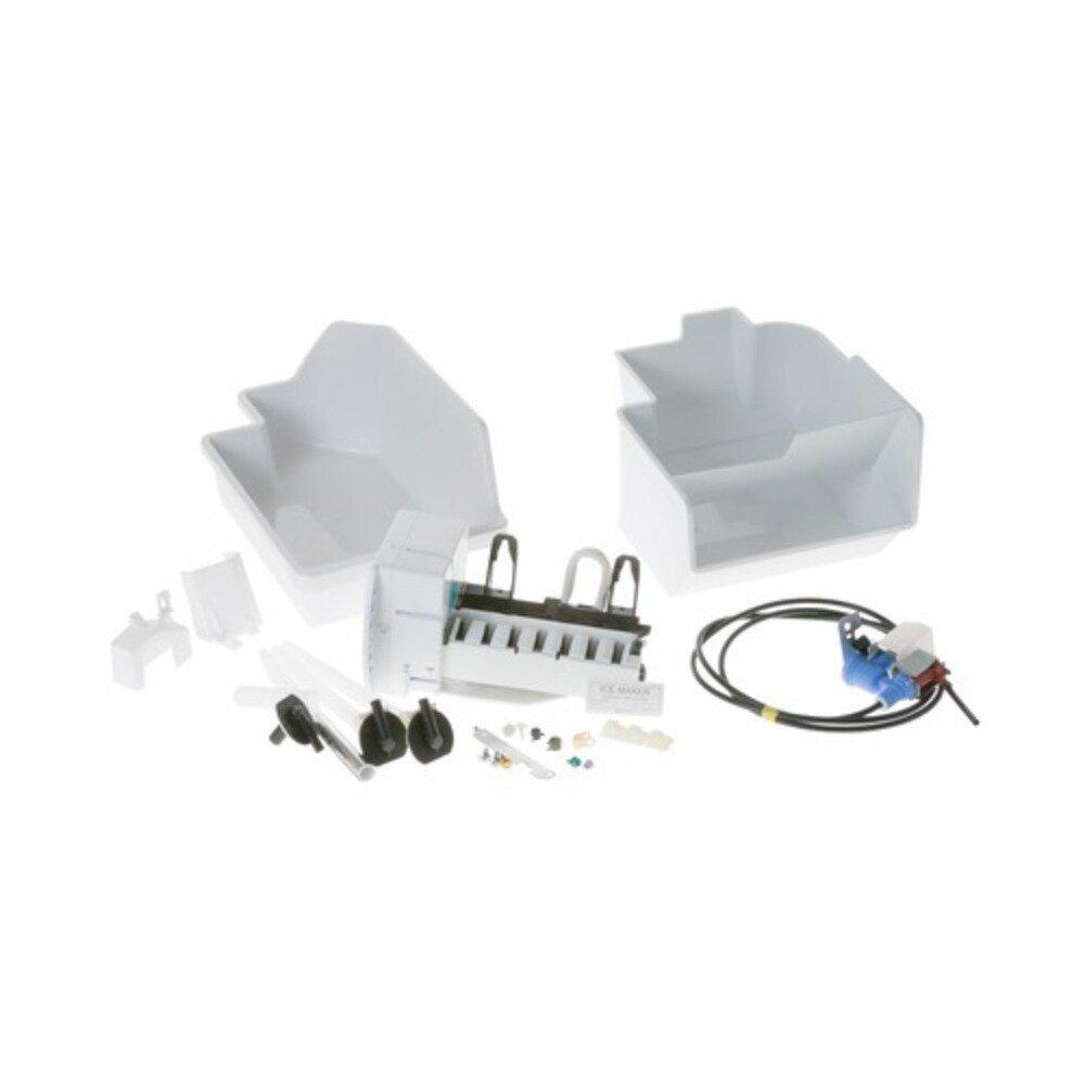 GE&reg; White Plastic Ice Maker Kit 