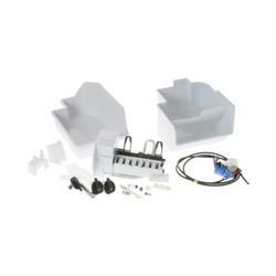 Plastic Ice Maker Kit in White
