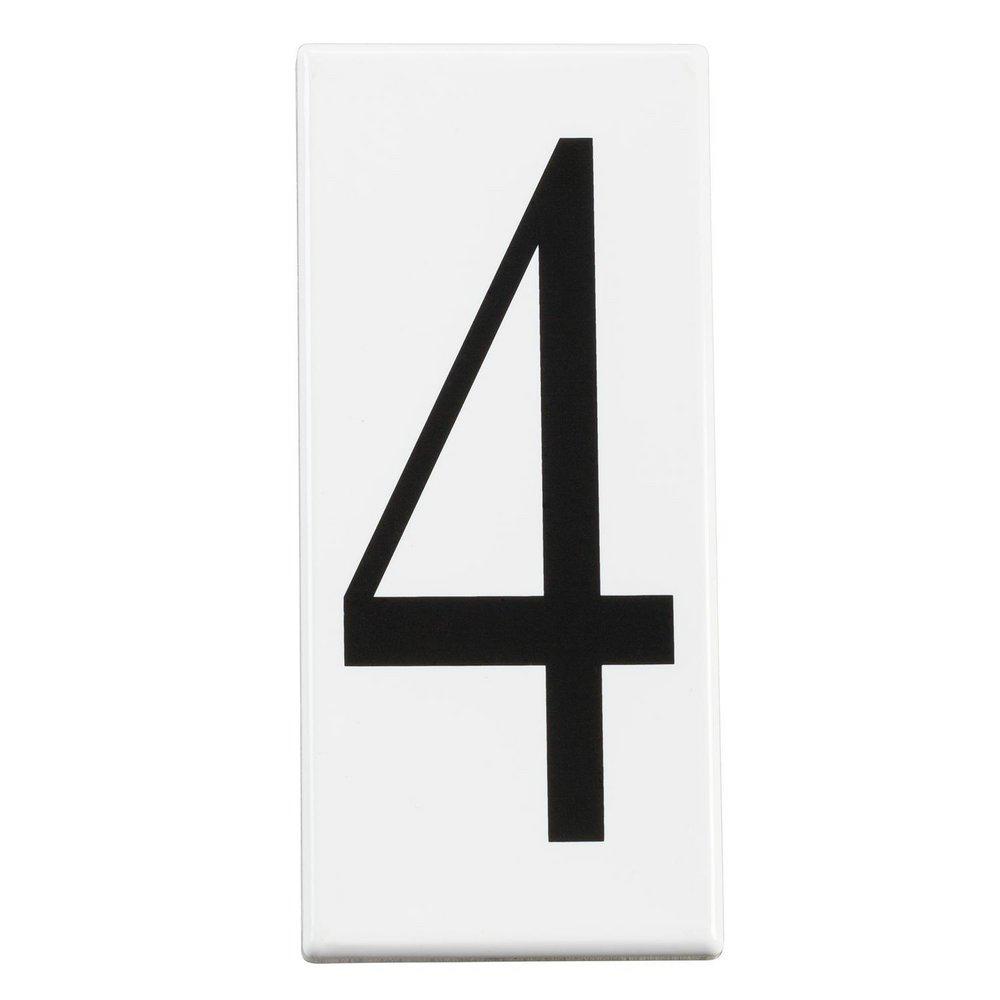 Kichler Lighting White #4 House Number Panel in White 