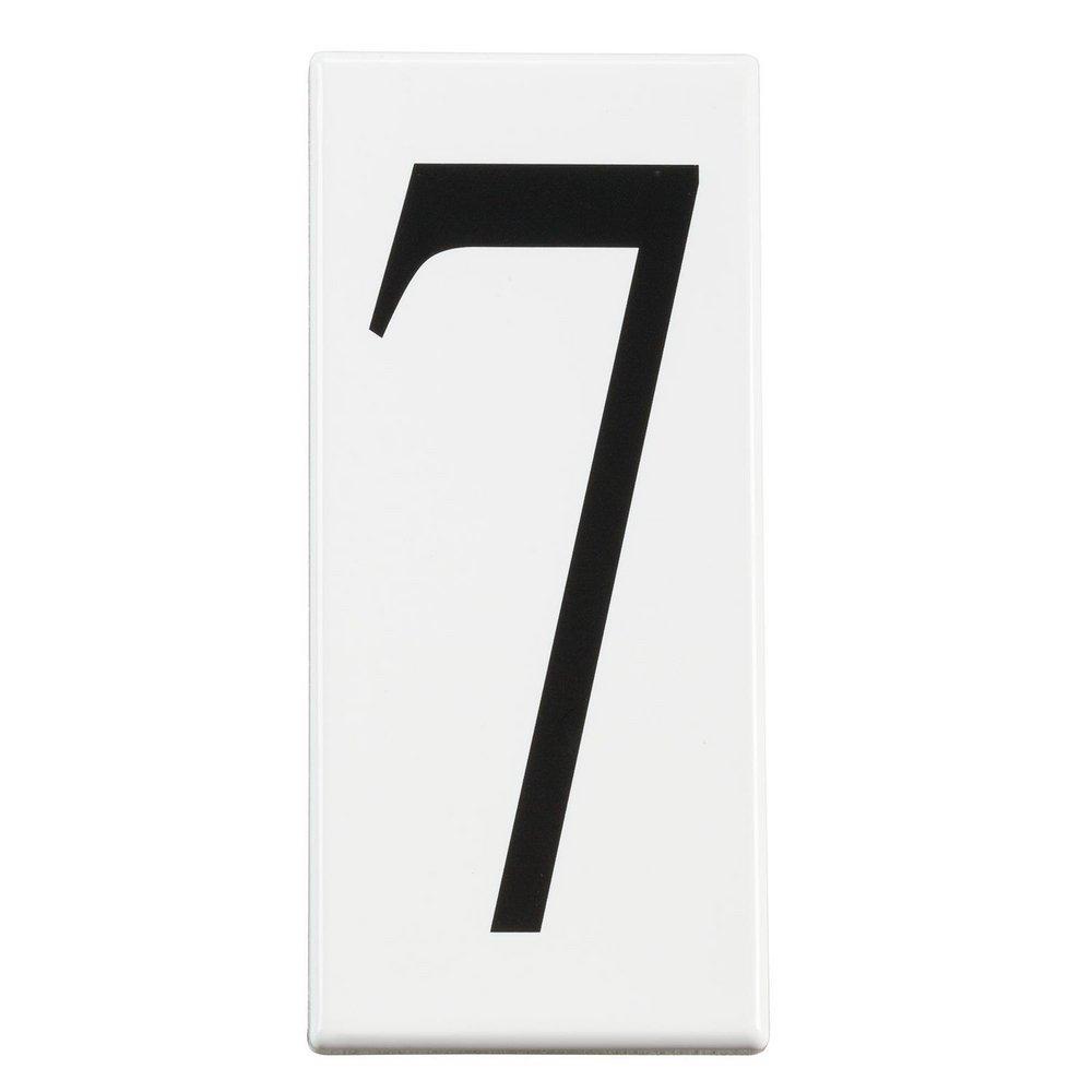 Kichler Lighting White 5 in. Number 7 Panel 