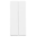 5 in. Half Size Blank Panel in White (Set of 2)