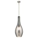 Kichler Lighting Brushed Nickel 1-Light Pendant 