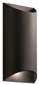 Kichler Lighting Textured Architectural Bronze 14 in. 16W 2-Light Outdoor Wall Lantern 