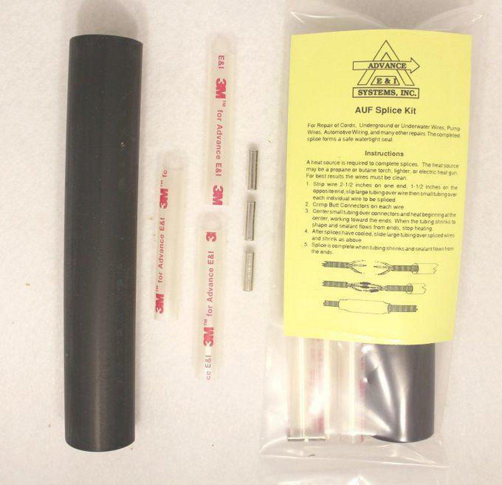 Advance E&I Systems Black 3-Wire Splice Kit 